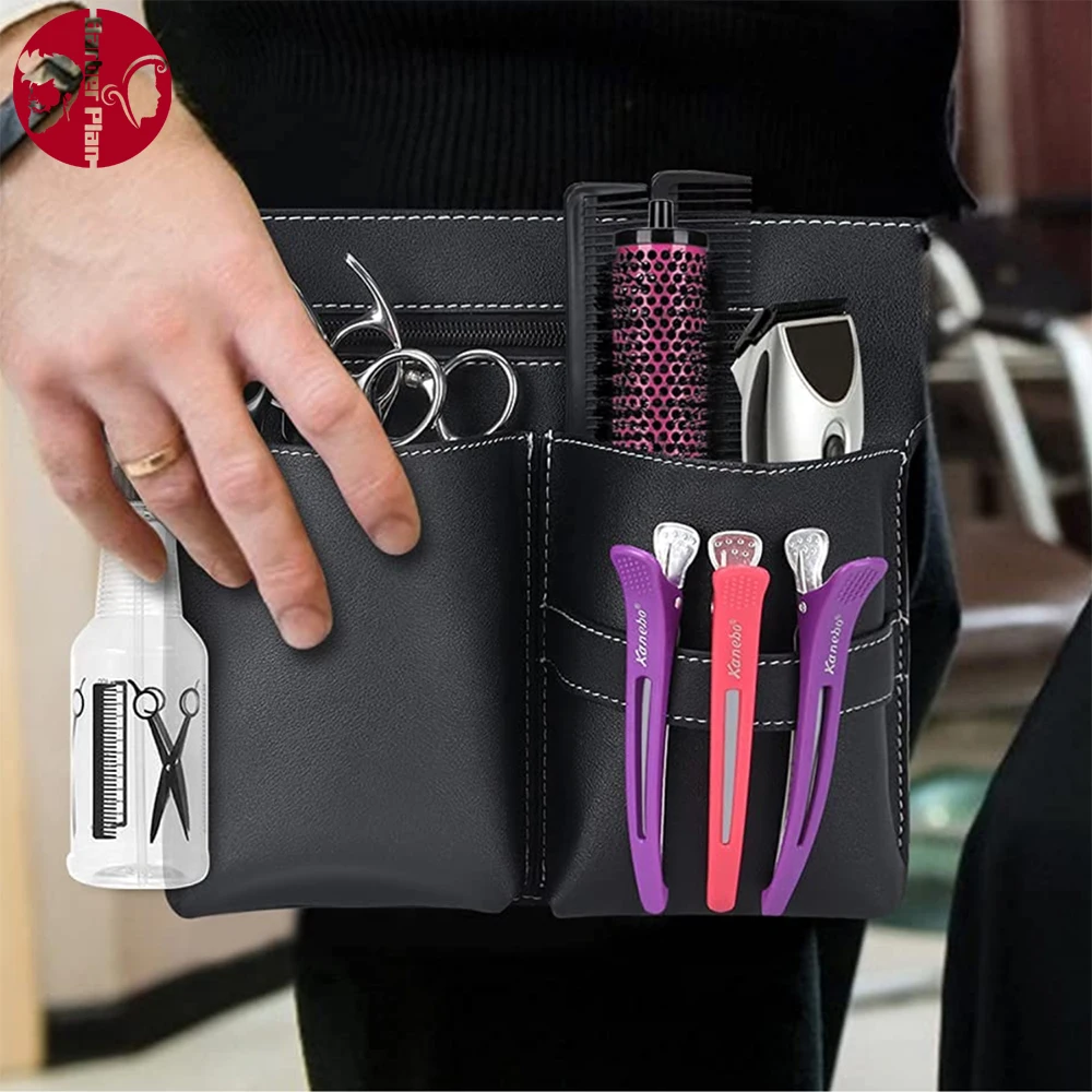 

Practical Hairdresser Tool Bag Hair Styling Tools Scissor Pouch Salon Fanny Pack Hairpins Organizer Barber Shears Belt Holster