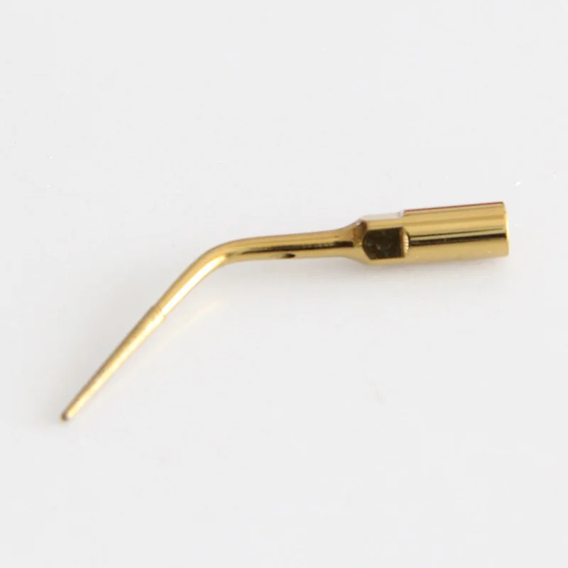 5PCS Dental Scaler Scaling Tip E3DT E4DT E5DT New Dental Endodontic Golden Tip fit Woodpecker/EMS Scaler