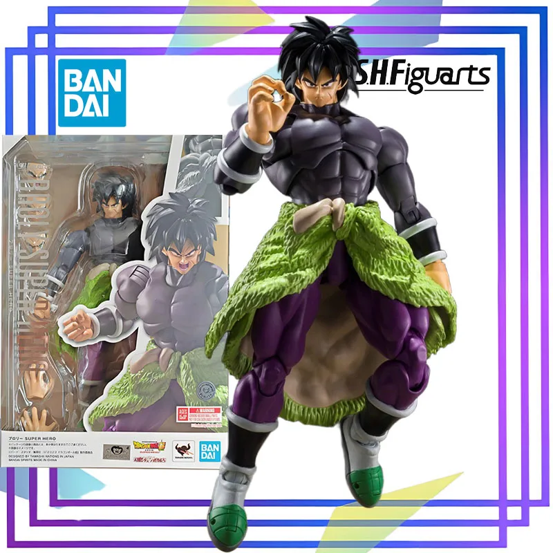 

Оригинальная серия BANDAI S.H.Figuarts 《Dragon Ball Super: Super Android Broly》Аниме Фигурка Сборная модель игрушки Коллекционные