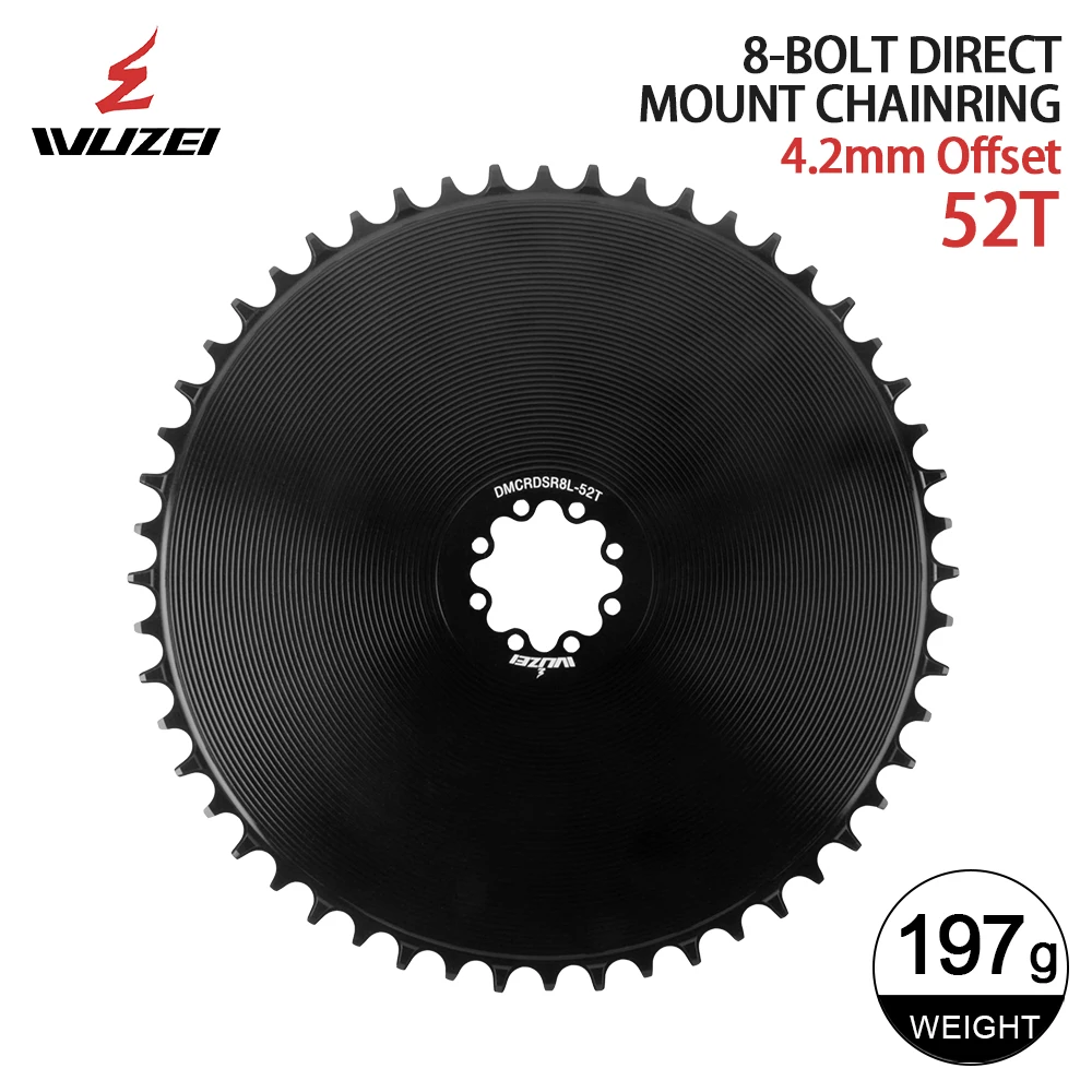 8 Bouten Direct Mount Kettingblad voor SRAM AXS Force Rood 40 42 44 46 T 48 T 8 Bolt smalle Brede Kroon Racefiets Kettingwiel