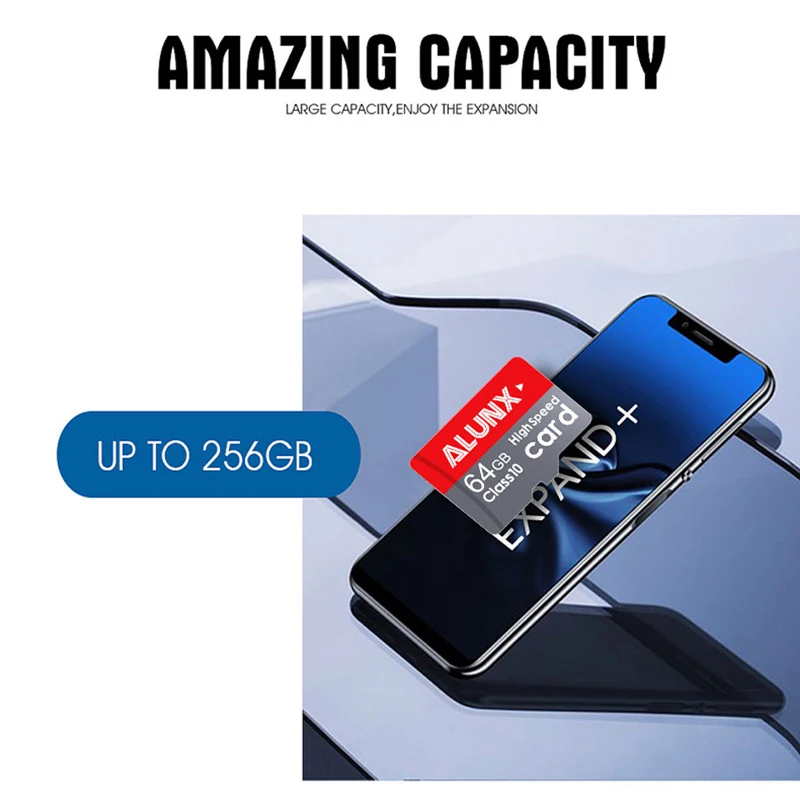 고속 미니 SD 메모리 카드 256GB Class 10 마이크로 TF 플래시 USB 펜 드라이브 카드 4GB 8GB 16GB 32GB 64GB 128GB 스마트폰용