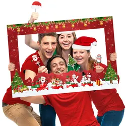 Christmas Frame Photo Prop Merry Christmas Decorations For Home 2025 Xmas Ornaments Navidad Gifts Xmas Tree Noel New Year 2026
