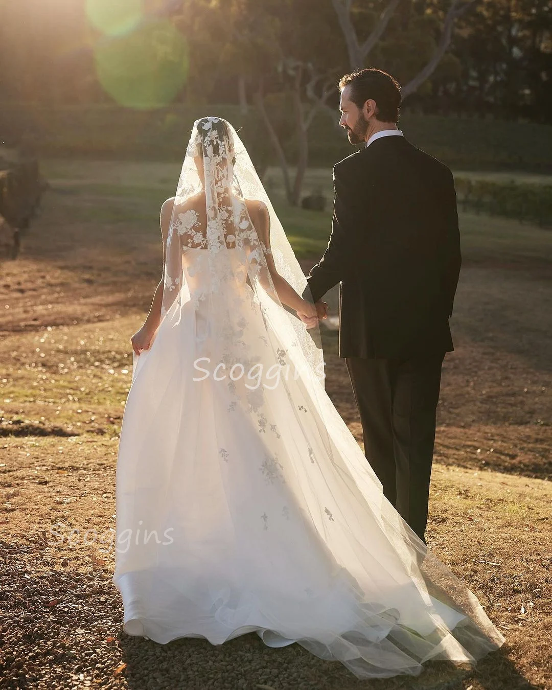 Robe de mariée blanche à longueur de sol pour événements, robe de mariée à la plage, robe éducative