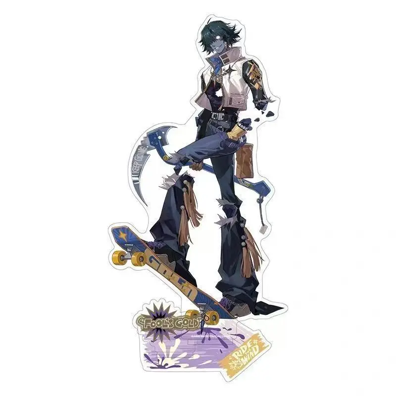 Identity Ⅴ Anime Figures fools gold Luca Balsa New Acrylic Stands Ganji Gupta Model Keychains Desk Decor Gift Fans Collection