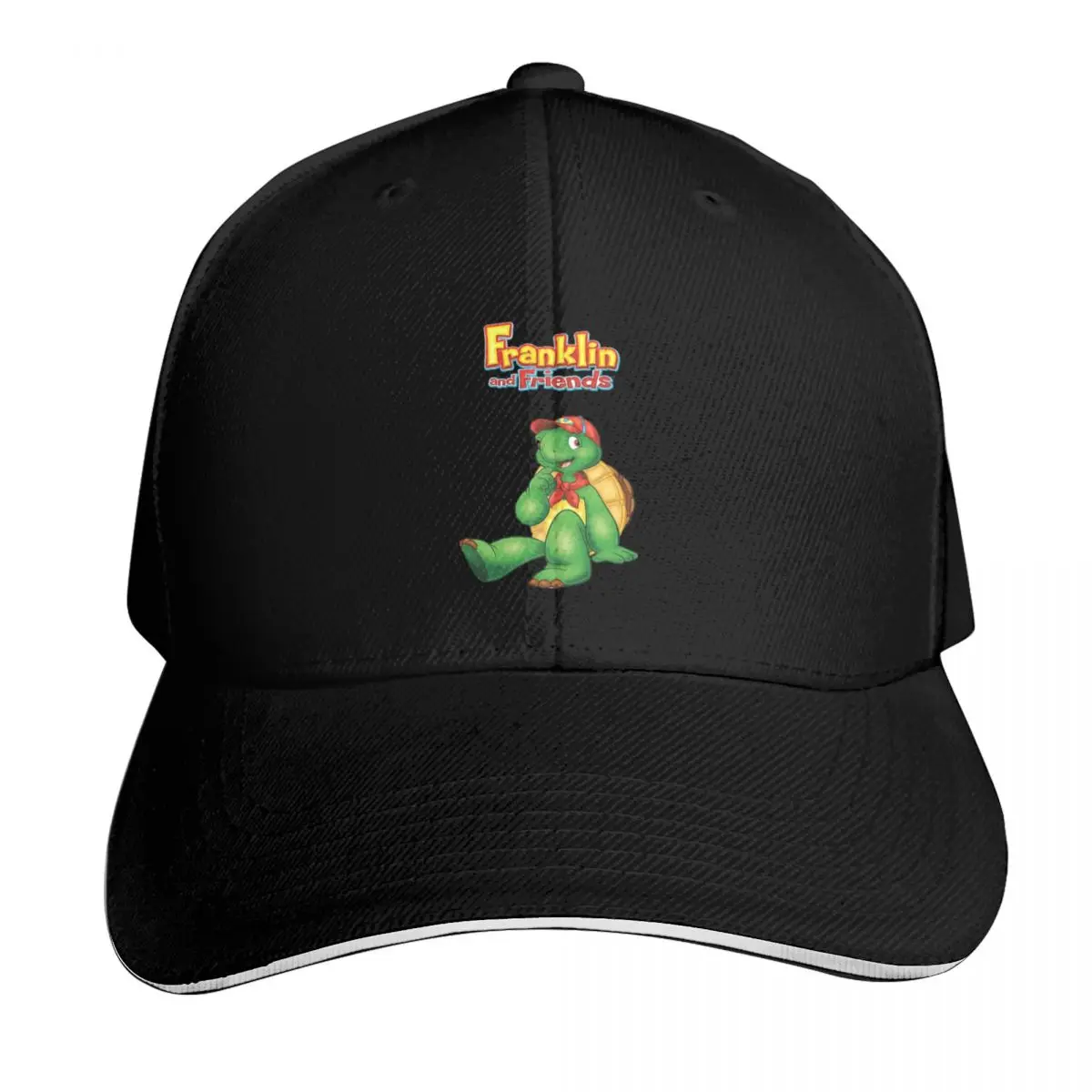 

Franklin The Turtle Baseball Cap Streetwear Golf Wear Bobble Hat Hood For Man Women's