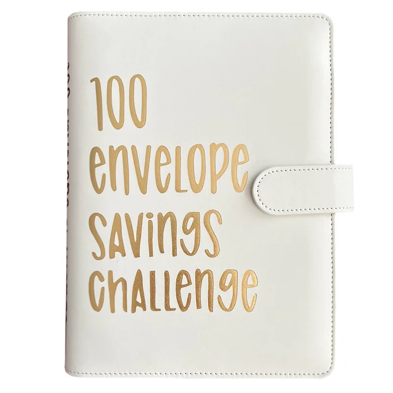 100 Envelope Cash Savings Challenge, Saving Challenge Envelop Book, Budget Envelope Financial Assistant, A5 Size Cash Binder