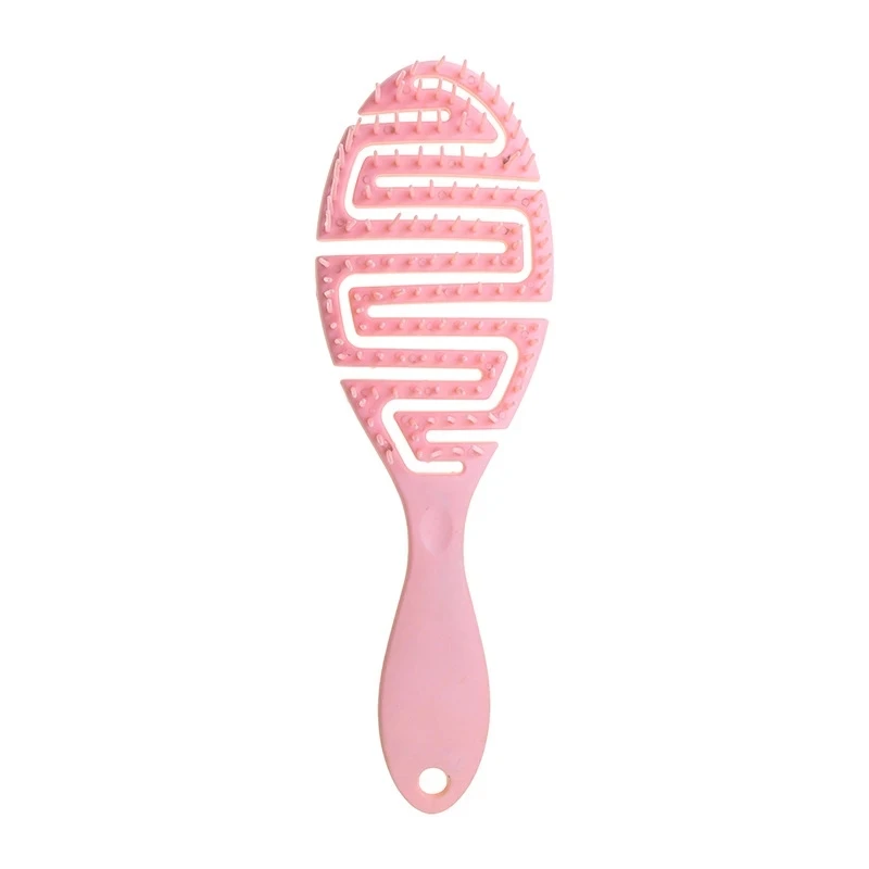 Xiaomi เปียกแปรง Pro Flex แห้งโค้งนวดหวีรูปร่างปุยซี่โครง Curling Comb สามารถใช้กับเปียกสำหรับ Easy Detangling