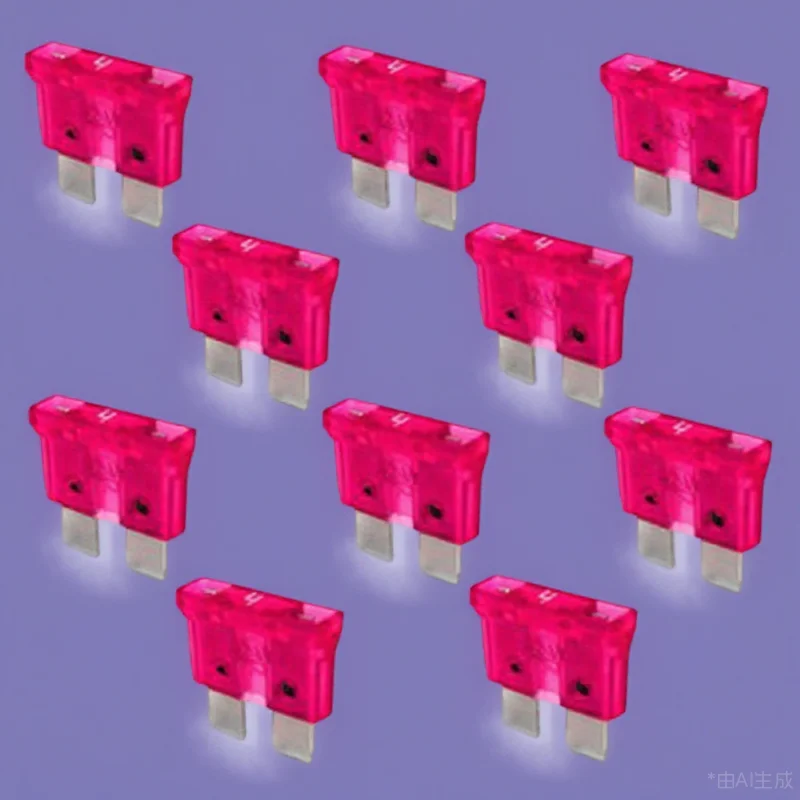 

10pcs 7.5A Auto Car Truck Mini Fuse Kit Brown For Suv Boat Electrical Protection 32V Circuit Breaker Automotive Replacement