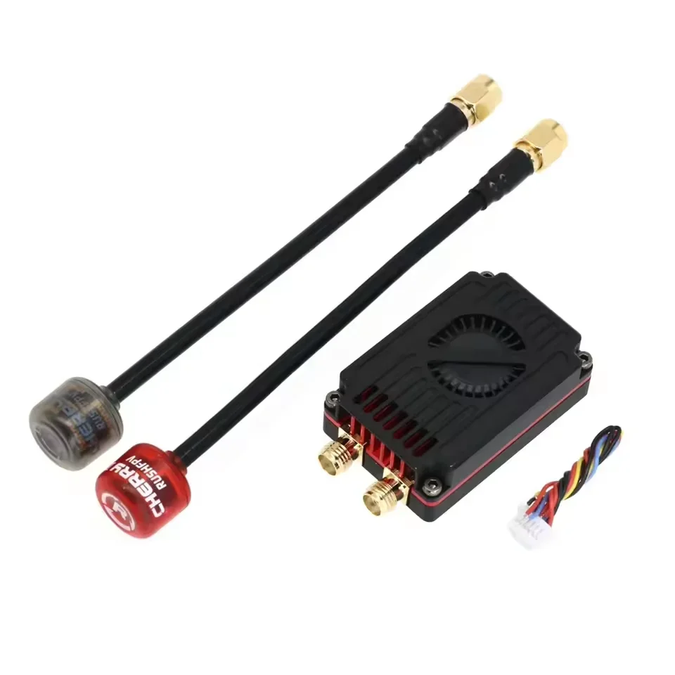 VoltSRUSHFPV 5.8G 2.5W 4.9G VTX 8+48CH Channel IRC Tramp Protocol 7-30V Dual-frequency Video Transmitter For RC FPV Long Range D