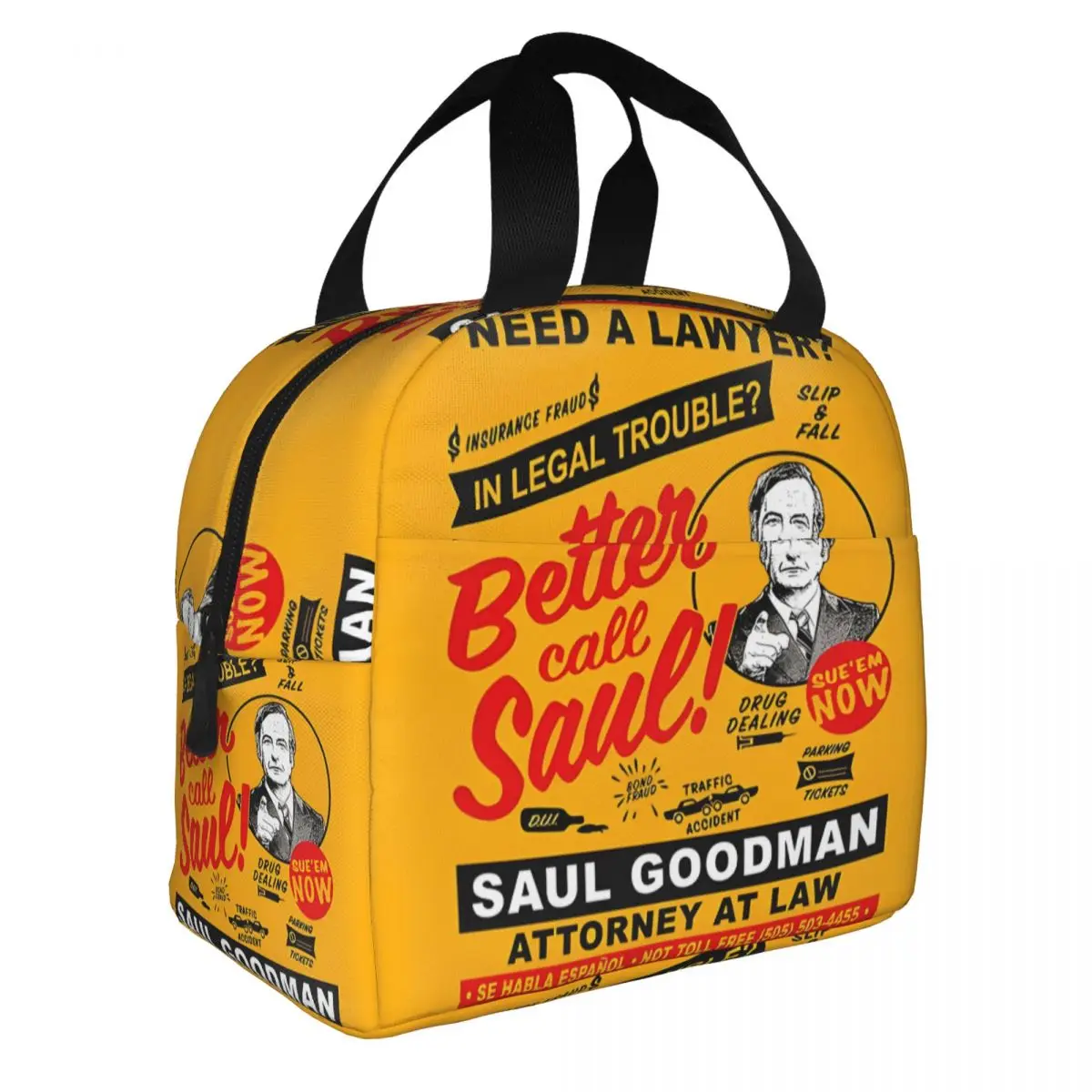 Unique Insulated Case Need A Lawyer Then Call Large Capacity Saul Goodman For School Lunch Boxes Office Staff