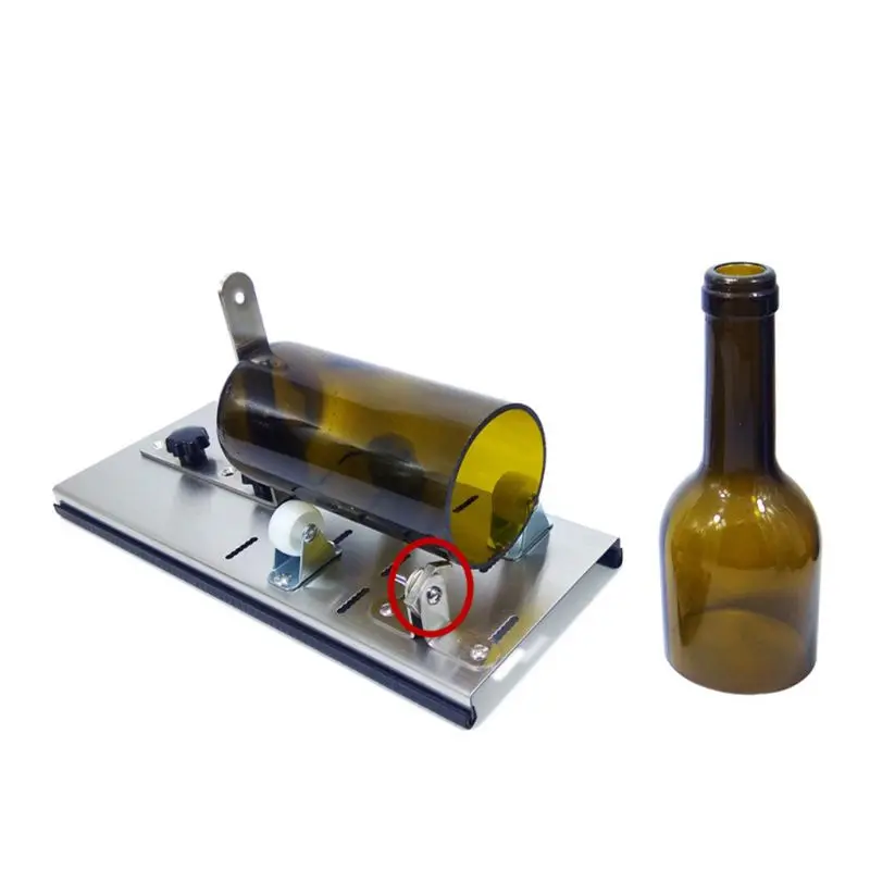 Cabezales corte repuesto profesionales adecuados para botellas vino vidrio, herramientas corte DIY, 2 unids/set,