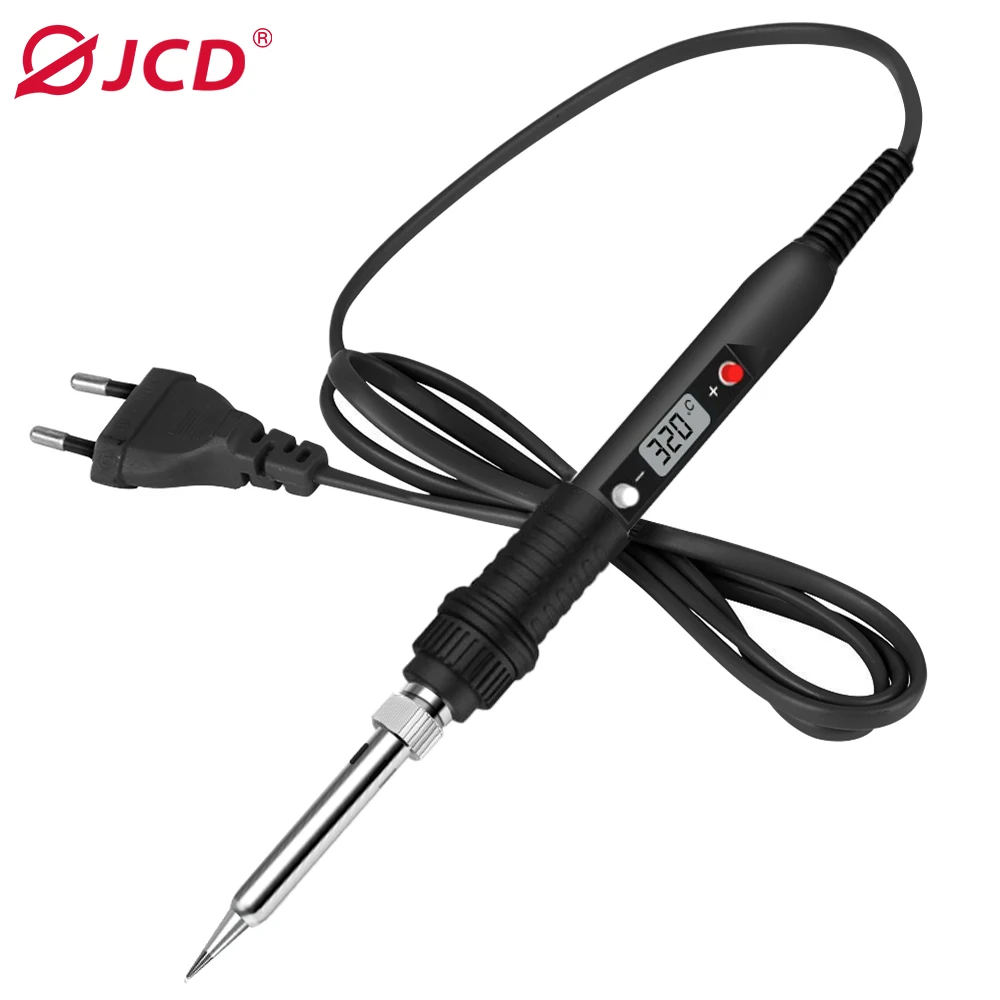 Imagem -06 - Jcd-digital Solda Ferro Ajustável Elétrica Repair Tool Grupo Solda Kit Professional com Estanho Solda Dica 80w 110v 220v Novo