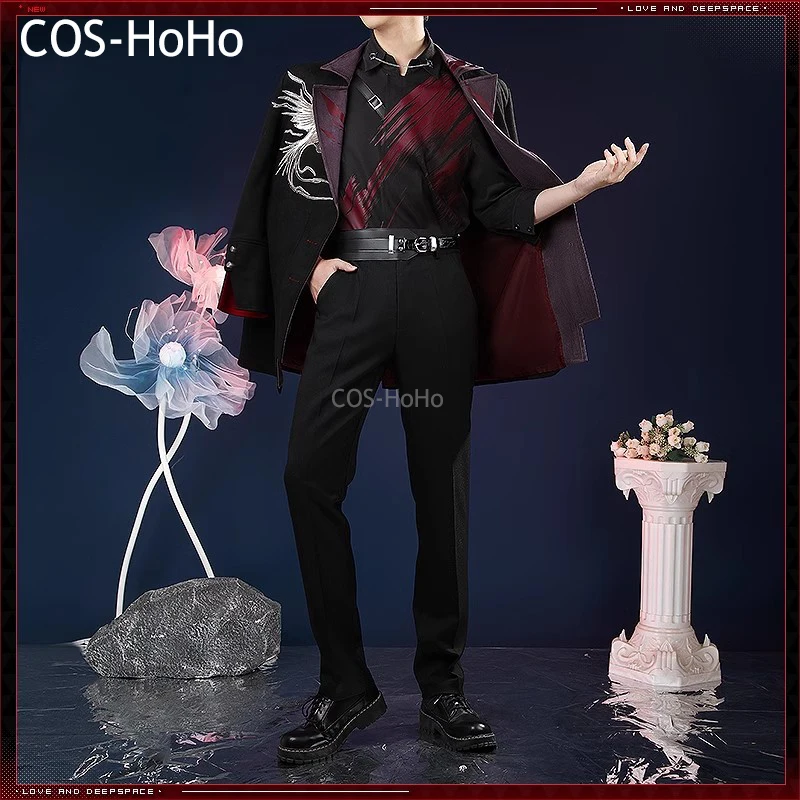 COS-HoHo Love And Deepspace Sylus Endless Predator Game Suit Gorgeous Uniform Cosplay Costume Halloween Party Role Play Outfit