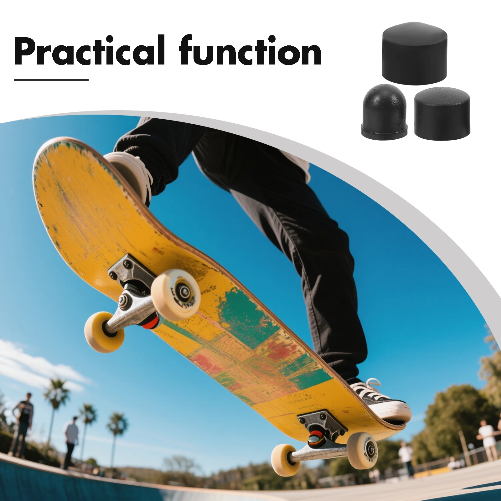 1 مجموعة لوح التزلج قوس فيرتكس للصدمات مجموعة المهنية Longboard الملحقات سكيت البطانات استبدال أجزاء