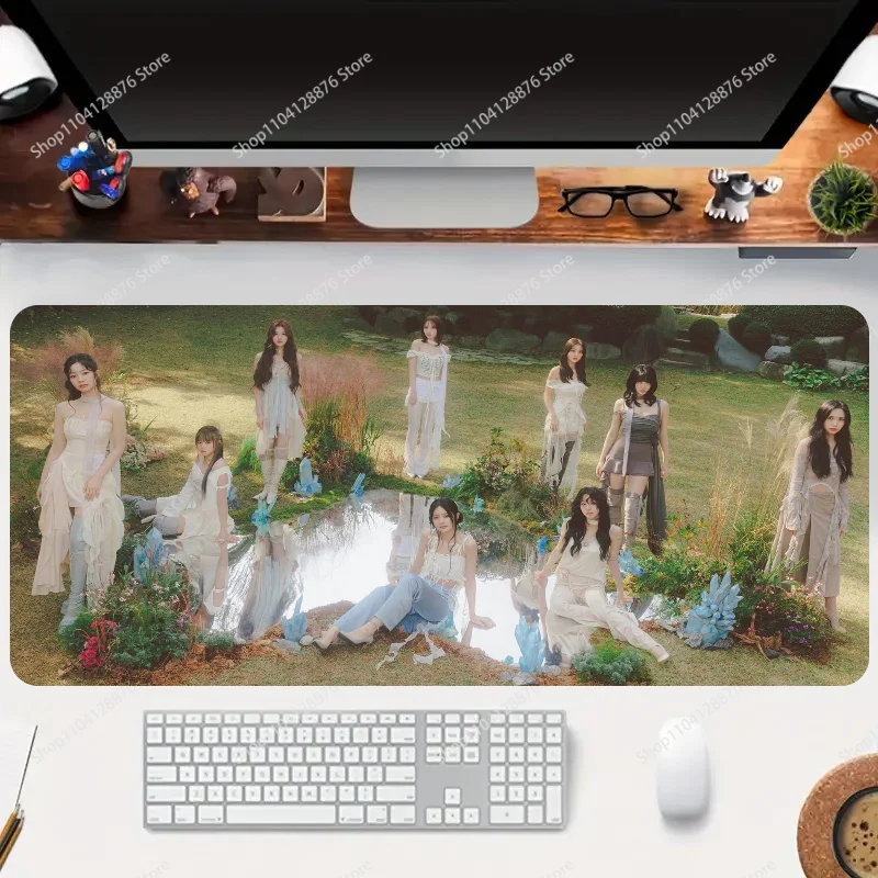 kPOP T-TWICE Ablum I GOT YOU Mousepad Gaming Mouse pad Gamer Pc Accessories Deskmat Keyboard Mat Desk Protector Mause Pads