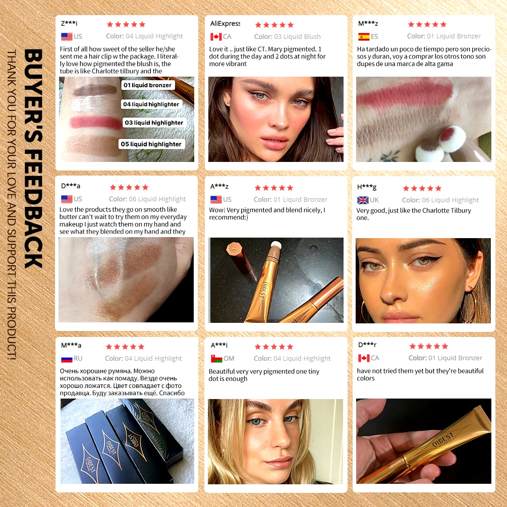 Qibest Pink Pfirsich Flüssigkeit erröten Samt matt Rouge Gesicht Pigment Stick dauerhafte natürliche Creme Wange Tönung erröten Make-up Maquill ajea
