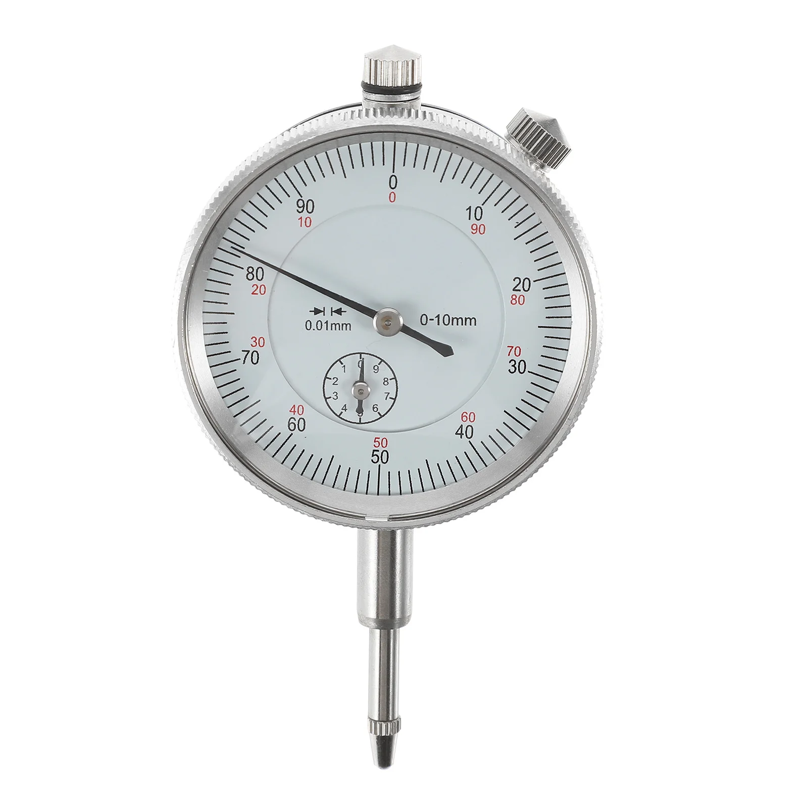 

0.01Mm Precision Dial Gauge 0-10Mm High Resolution Shockproof Measurement Tool For Mechanical Industrial Laboratory Use