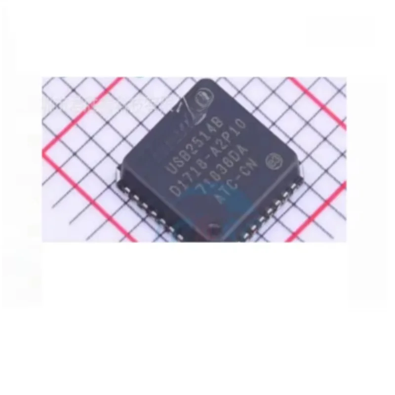 10PCS USB2514B‑AEZC USB 2.0 4‑Port Hub Controller IC QFN‑36 SMD Electronic Components Original New