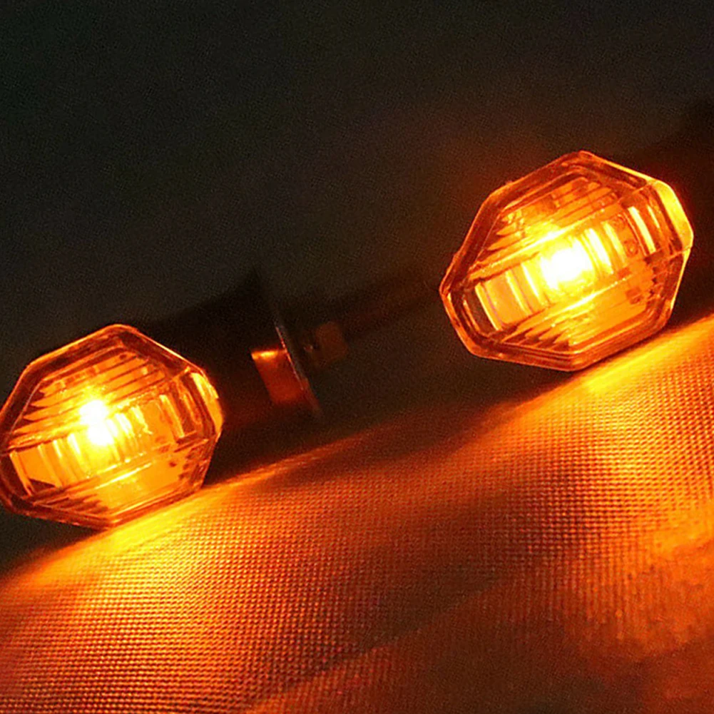 Turn Signal Lamp Turn Signal Light Motorcycle Pack Parts Replace Replacement Set Signal Indicator 2 Piece 2pcs