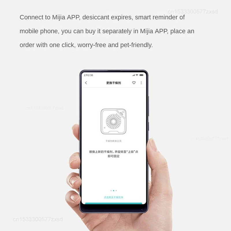 Xiaomi Mijia Smart Pet Feeder Drying Box Set Connected To APP Smart Reminder Expires for Xiaomi Pet Feeder Cat or Dog Feeder Box