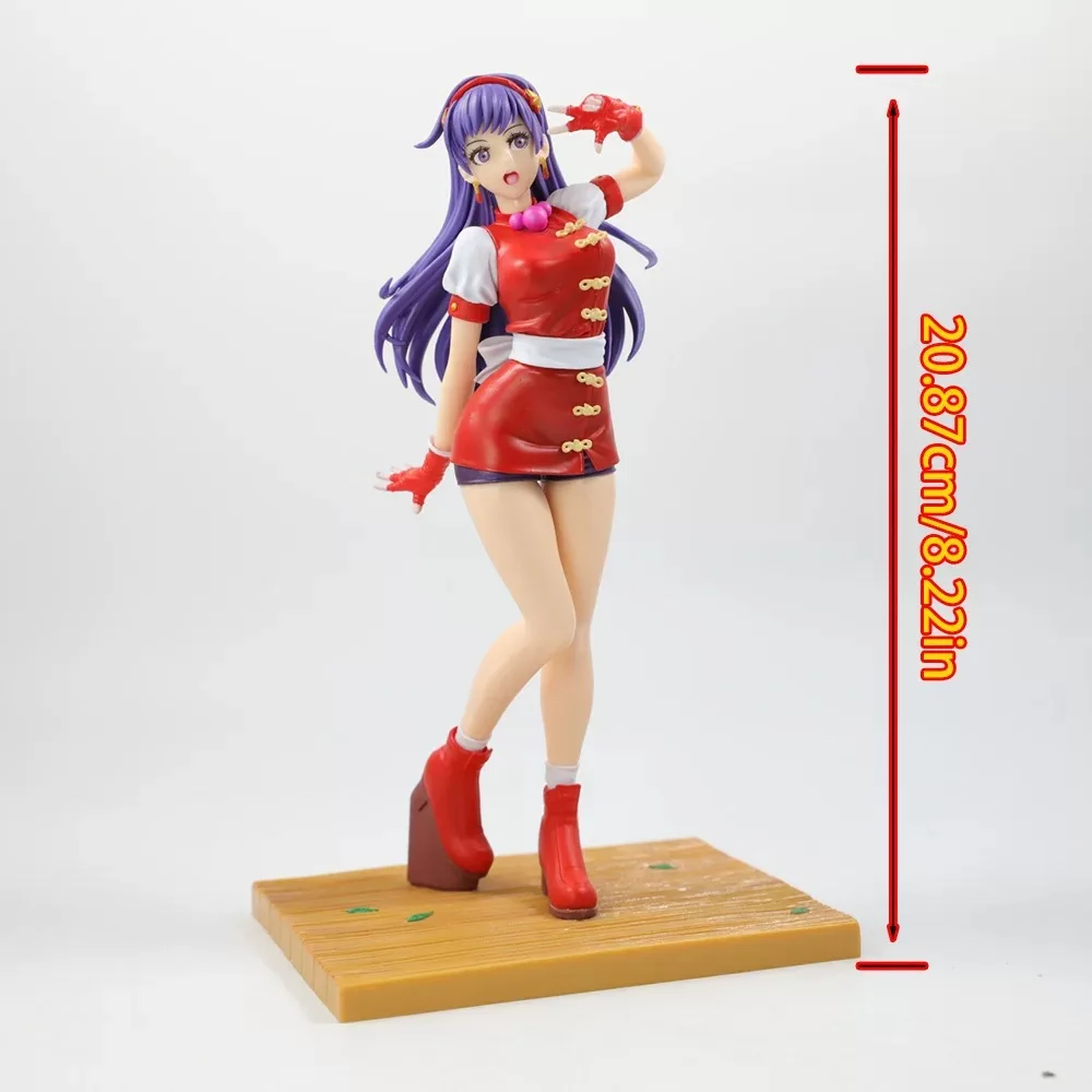 20 سنتيمتر ملك المقاتلين '98 SNK أنيمي الشكل كيو كوساناجي إيوري ياغامي عمل أرقام ممر لعبة الطرفية البلاستيكية لعبة مجسمة هدية #3