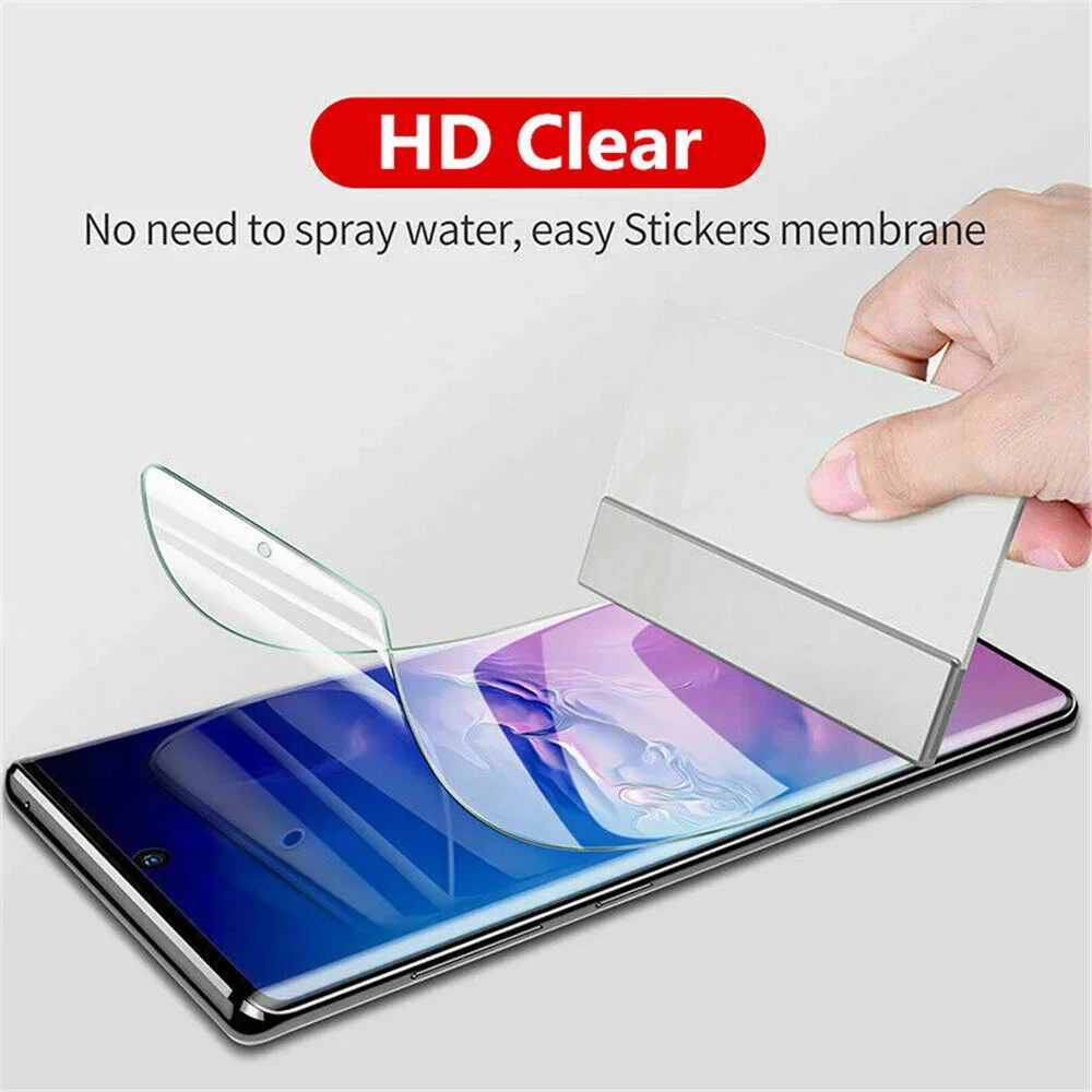 Hydrogel Screen Shield with Transparency For Huawei P60 Pro Mate 40 P50 Pro Nova 10 Mate 50 Hydrogel Anti-Damage Screen Shield