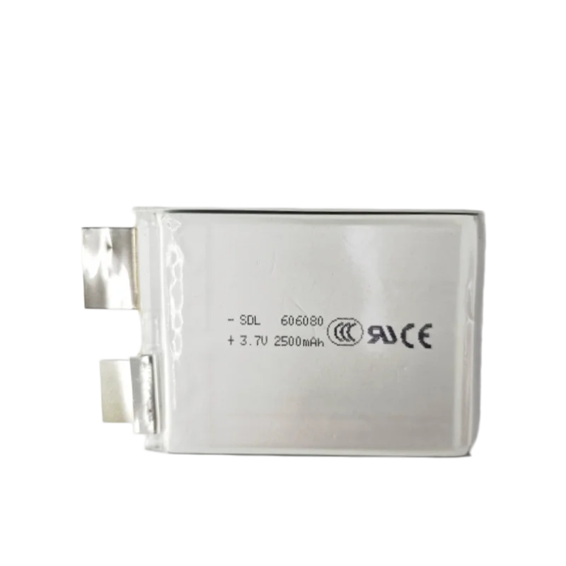 606080 3.7V 2500mAh 60C Rechargeable Battery for Car Starting Emergency Power Supply Replace Lithium-ion Battery
