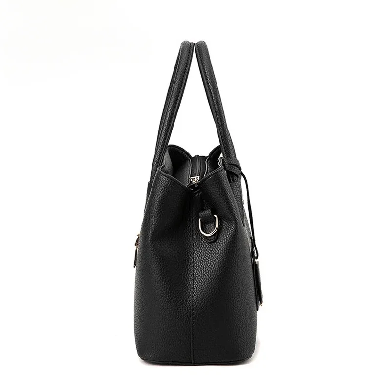New luxury women\'s leather bag, well-known designer brand handbag, women\'s handbag wallet, fashionable shoulder bag