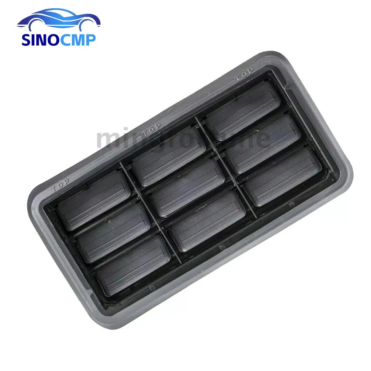 

05058636AD Rear Tailgate Air Vent Outlet Ventilation Net For 2010 2011-2018 Jeep Wrangler