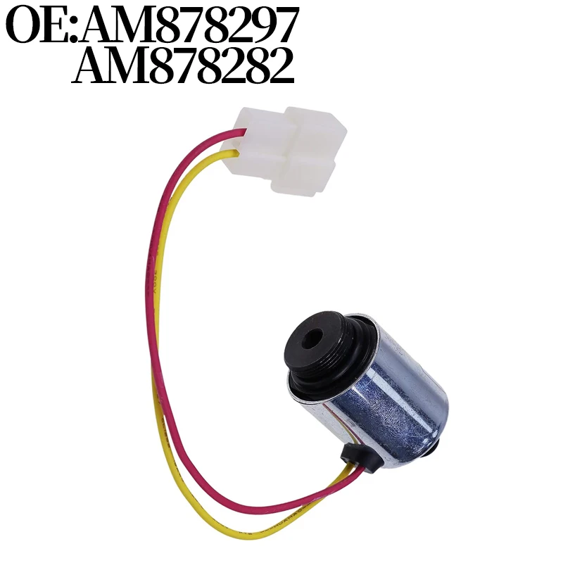 Tractor Accessories AM878297 AM878282 Solenoid Valve for John Deere X700 X710 X720 X724 X728 X729 X730 X740 X744 X748 X749 X750