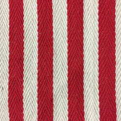 Yarn Dyed Polyester Cotton Imitation Cotton Linen Red Blue Striped Fabric Furniture Sofa Pillow Tablecloth DIY Decoration Fabric