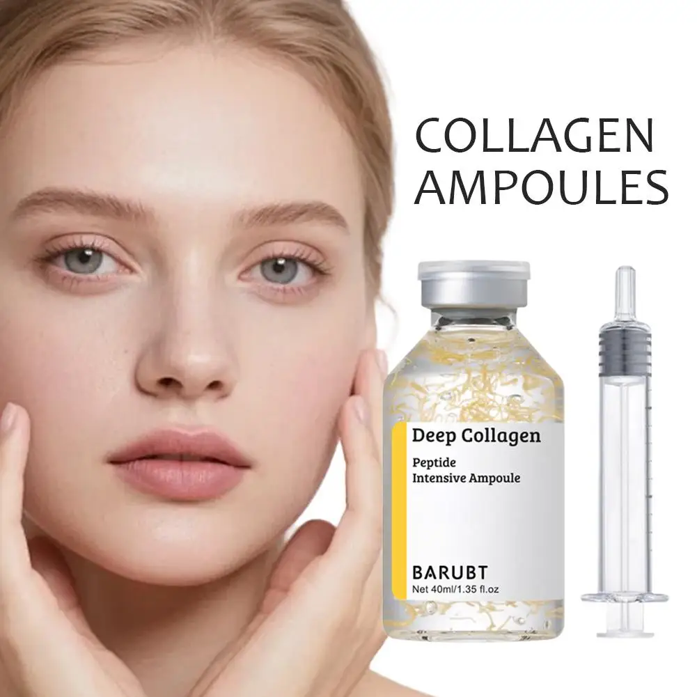 Korean Silk Peptide Ampoule Essence Intensive Lifting Treatment Deep Collagen Hydrating Repair Barrier Strengthening Skincare