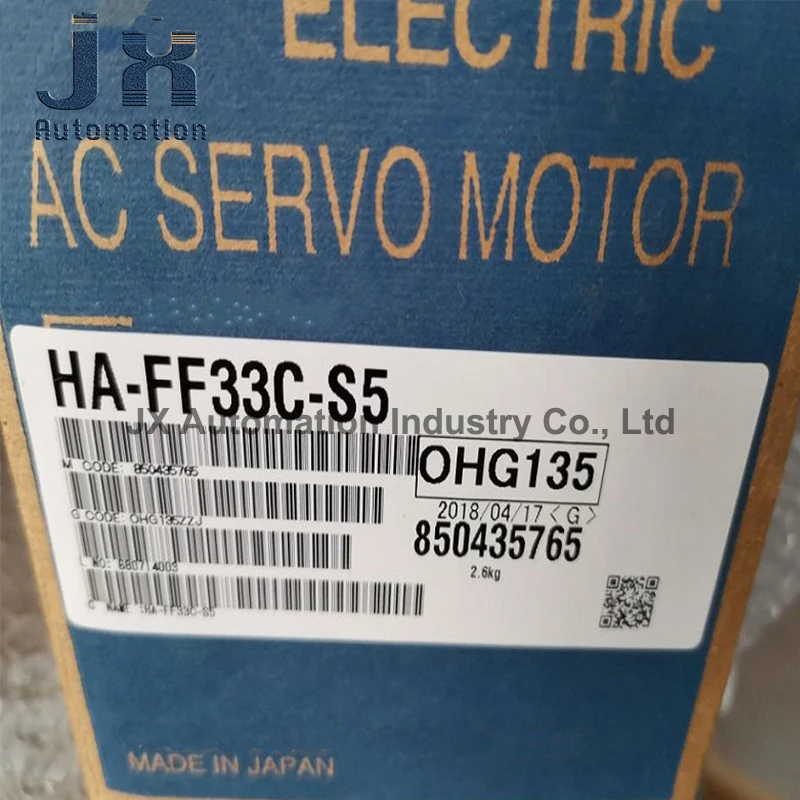 Imagem -06 - Original ac Servo Motor Ha-ff23c-s5 Ha-ff33c-s5 Ha-ff43w3 Ha-ff43bw3 Ha-ff63bw3