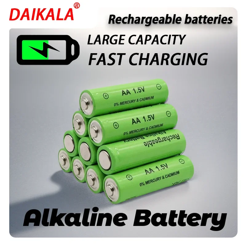

2026 New AA Battery 3800 MAh Battery 1.5V AA Alkaline Battery, Suitable for Watches, Mice, Computers, Toys, Etc.camera