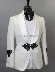 Men's dress suit wedding banquet bridegroom best man dress suit performance Suit Tuxedo Suit