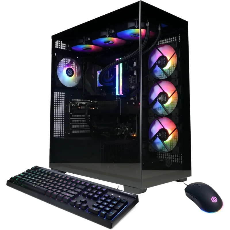 PC Gamer Xtreme VR Gaming PC, Core i9-14900KF 3.2GHz, GeForce RTX 5070 12GB, 32GB DDR5, 2TB PCIe 4.0 SSD, WiFi Ready & Windows 1