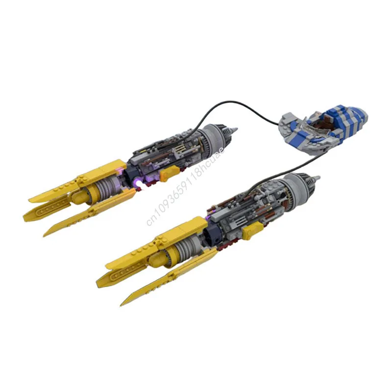 

568PCS Moc Star Battle Anakin's Podracer Model Building Blocks Bricks Diy Creative Assembly Educational Toys Kid Gift