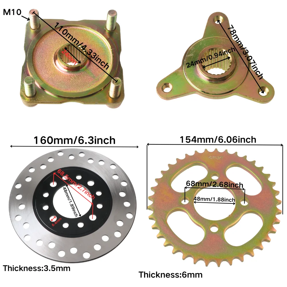 Set Lengkap As Roda Belakang 8 - Sprocket ulasan dan harga