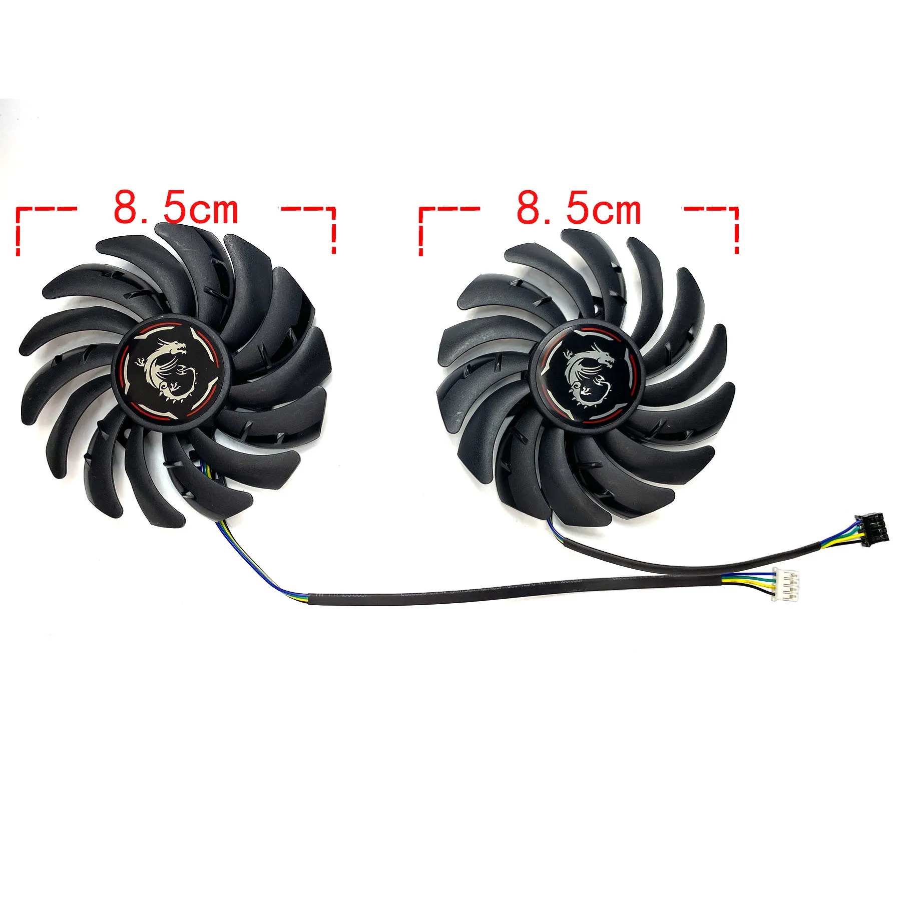 New For MSI GeForce RTX2060 2060SUPER 8GB GAMING X dragon Graphics Card Replacement Fan PLD09210S12HH