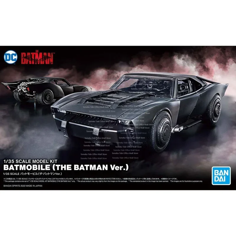 In Stock Original Anime Figure 1/35 BATMOBILE THE BATMAN VER. Children's Action Figure Toy Gift Collection