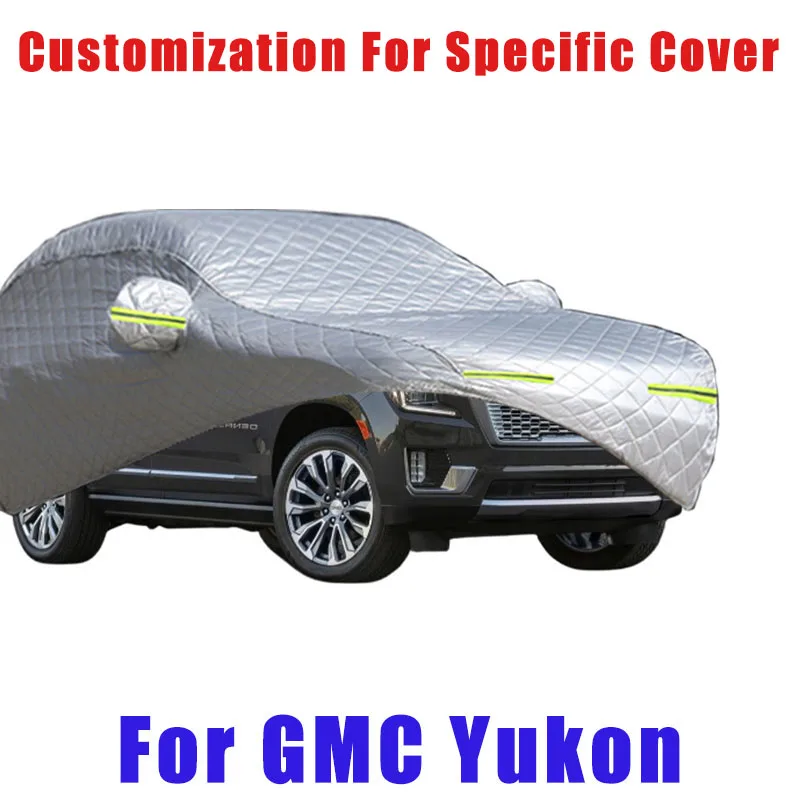 For GMC Yukon Hail prevention cover auto rain protection, scratch protection, paint peeling protection, car Snow prevention