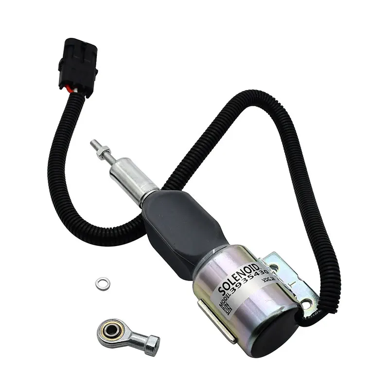 

24V Fuel Shut Off Solenoid 3935430 3935432 Compatible With Cummins Diesel Engine 6CT 5.9L 4BT 6BT 6L ISBE ISDE ISLE K19 K38 K50
