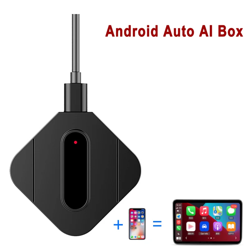 

Wireless Adapter Car Dongle for Android Auto AI Box Wired to Wireless Car Multimedia Player bluetooth Connect Mobile Projection