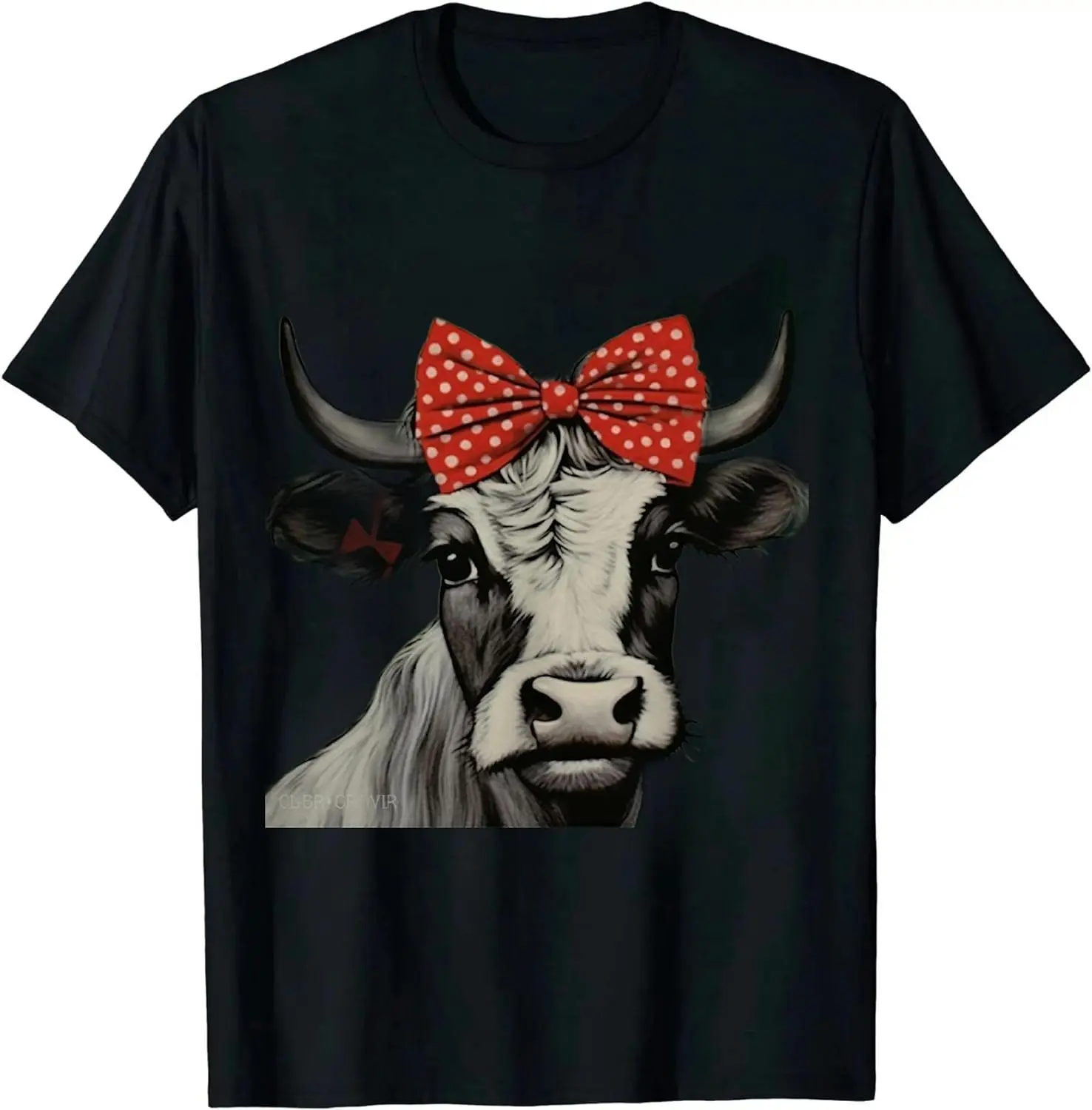 

Cowgirl Shirts for Women Cow Cattle Cute Graphic T-Shirt Casual Short Sleeves Tees Summer Top Farm Life Tee