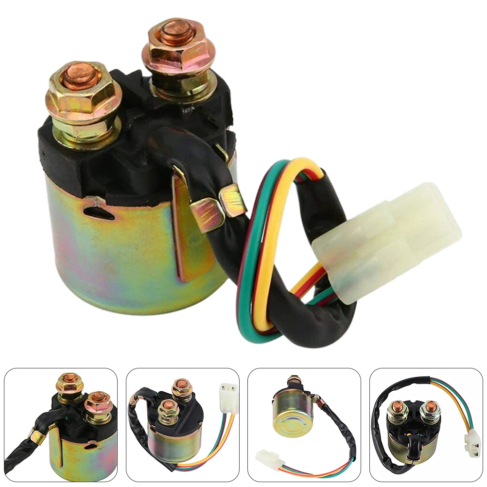 

Starter Solenoid 12V for Vehicle Auto Car Engine Replacement Wear Resistant Rust Proof Strong Hardness High Strength Easy
