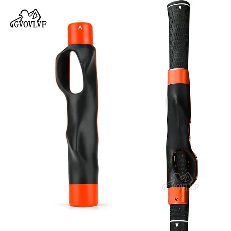 1 قطعة نادي الغولف قبضة التدريب جولف التدريب المعونة تصحيح الموقف ممارسة محاذاة تصحيح الموقف ممارسة محاذاة