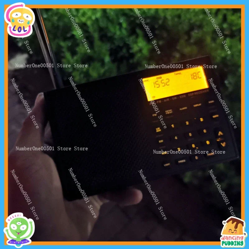 RD1780 Backlit Key Version Full Band SSB Air Radio for Campus Broadcast College  Reception