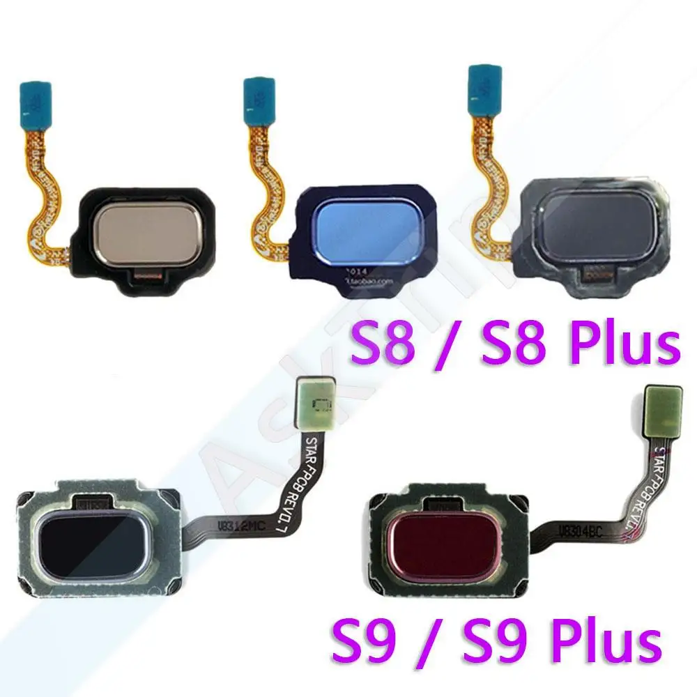 Aiinant Phone Back Button Finger Scanner Fingerprint Sensor Flex Cable For Samsung Galaxy S8 S9 Plus + G950F G955F G960F G965F