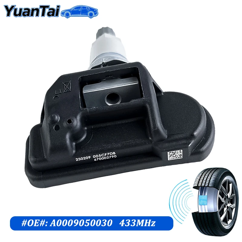 433MHZ Tire Pressure Sensor 670002790 For 2010-2018 Mercedes Benz A B C E G S Class Sprinter Vito Vario Metris A0009050030 TPMS - Image 5