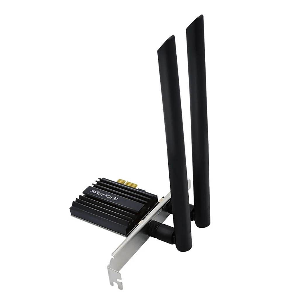 Scheda di rete Wireless Gigabit tripla banda compatibile con Bluetooth 5.2 AX210 WIFI 6E dispositivo di raffreddamento Desktop supporta Windows 10